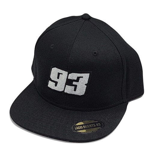 JG93 Cap Snapback #93 Black