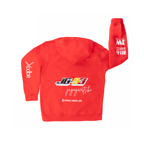 JG93 Hoodie red kids 2025