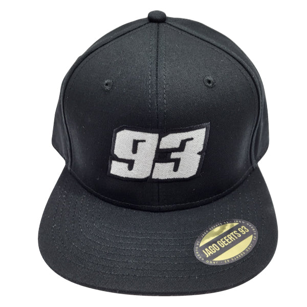 JG93 Cap Snapback #93 Black